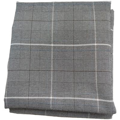 90% Poliéster 10% Espandêx Peso Médio Check Fio Tintado Tecido de Traje